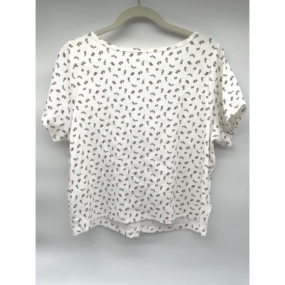 OLD NAVY NWT Short Sleeve Top, Button Up, 2X Plus Size - Picture 6 of 6